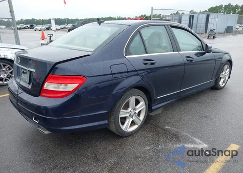 2011 Mercedes-Benz C 300 Luxury/Sport from USA, damaged, VIN WDDGF5EBXBR184176